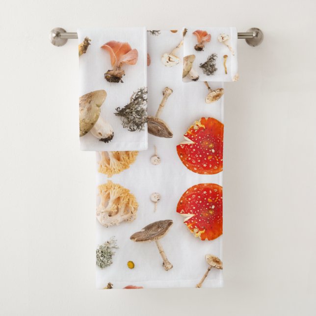 mushroom bath towel set (Insitu)