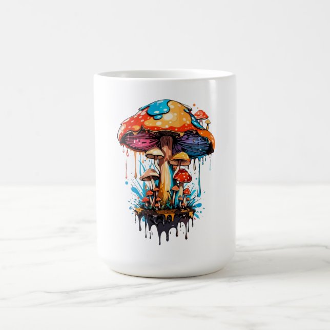 Mushroom blitz coffee mug (Center)