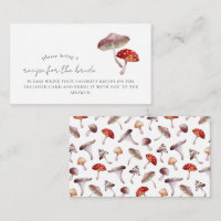 Mushroom Bridal Shower Recipe Request