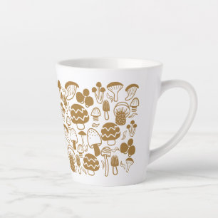 Mushroom Brown Latte Mug