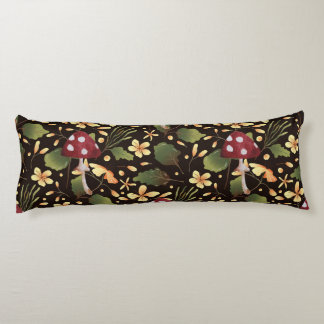 Mushroom Buttercup Body Cushion
