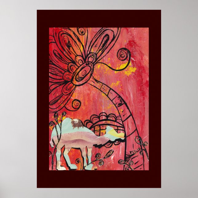 Mushroom Camel Poster (Front)