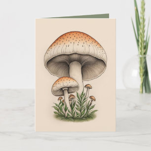mushroom card