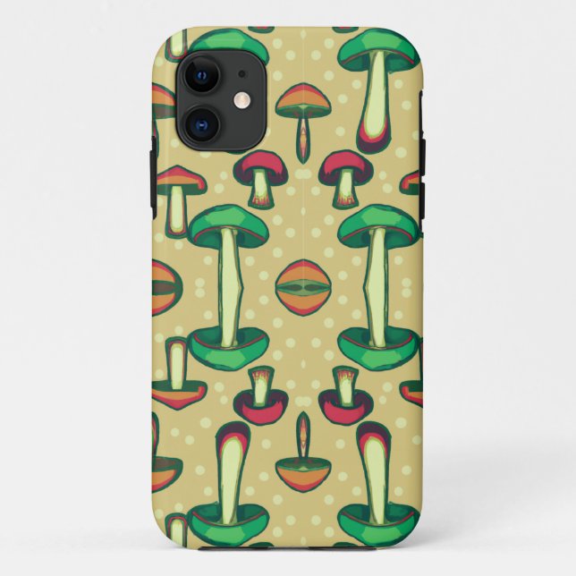 Mushroom  Case-Mate iPhone case (Back)