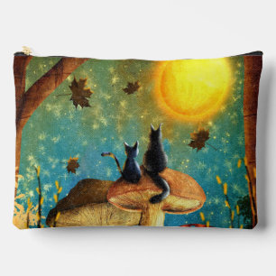 Mushroom Cats Accessory Pouch