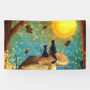 Mushroom Cats  Banner