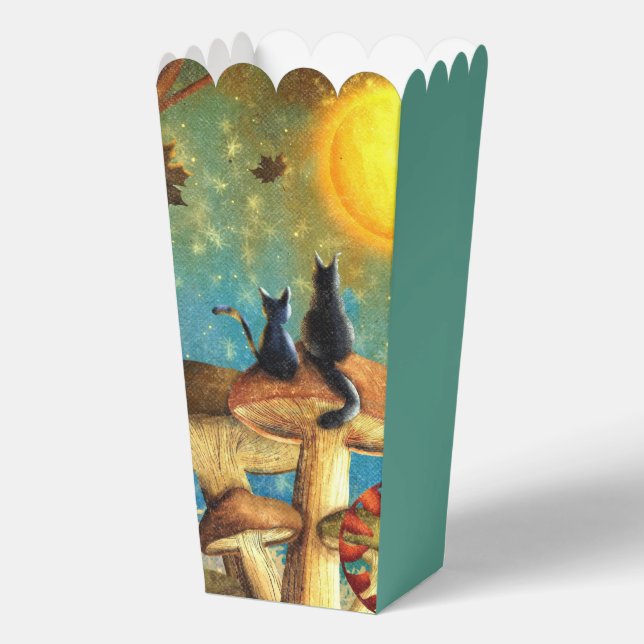 Mushroom Cats  Favour Box (Front)