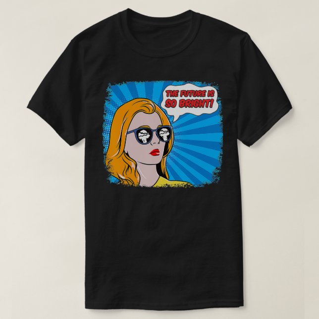 Mushroom Cloud  Bomb  Nuclear Bomb  T-Shirt (Design Front)