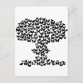 Mushroom Cloud of Butterflies Postcard