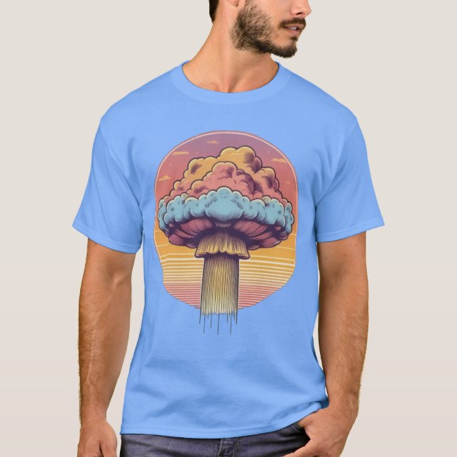 Mushroom Cloud Sunset T-Shirt (Front)