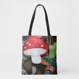 Mushroom Clutch: Enchanted Forest Treasures Tote Bag
