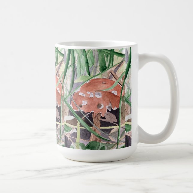 mushroom coffee mug (Right)