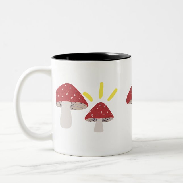 Mushroom coffee mug (Left)
