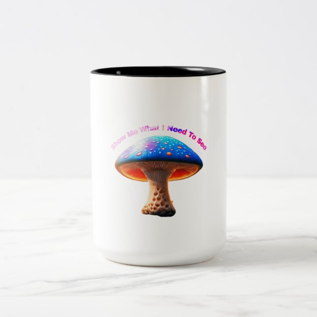 Mushroom Coffee or Tea Mug (Center)