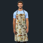 Mushroom Collection   Apron<br><div class="desc">Please visit my store for more interesting design and more colour choice.
=> zazzle.com/colorfulworld*</div>