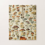 Mushroom Collection Jigsaw Puzzle<br><div class="desc">Please visit my store for more interesting design and more color choice.
=> zazzle.com/colorfulworld*</div>