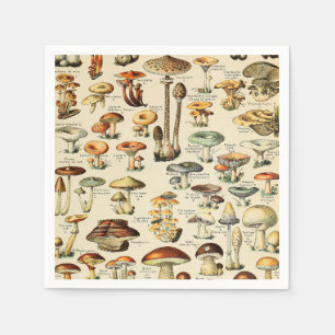 Mushroom Collection  Napkin