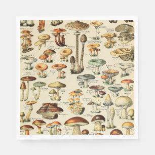 Mushroom Collection  Napkin