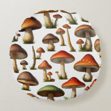 Mushroom Collection Pattern Design