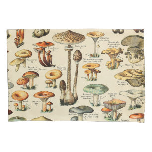 Mushroom Collection  Pillowcase