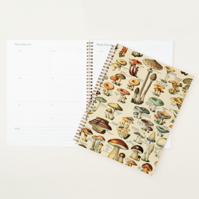 Mushroom Collection  Planner (Display)