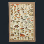 Mushroom Collection Tea Towel<br><div class="desc">Please visit my store for more interesting design and more colour choice.
=> zazzle.com/colorfulworld*</div>