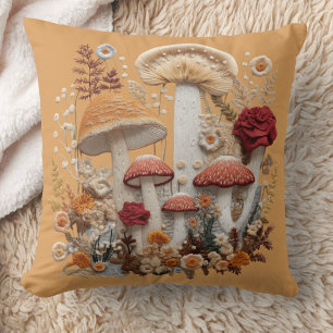 Mushroom Cottagecore Cushion
