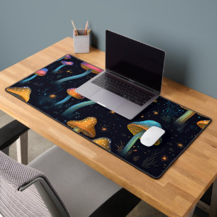 Mushroom desk mat