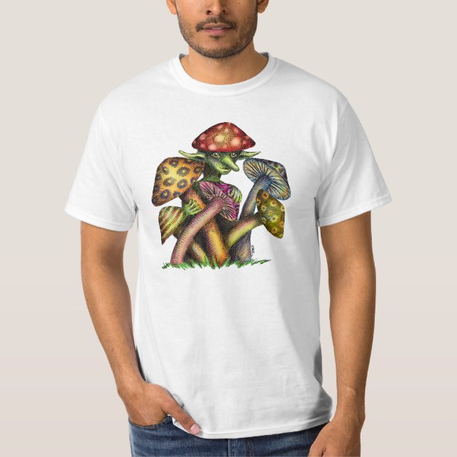 Mushroom Elf T-Shirt (Front)