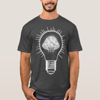 Mushroom Enlightenment by Tobe Fonseca T-Shirt