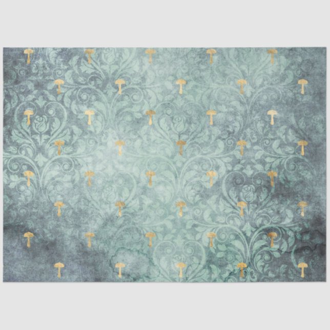 Mushroom Ephemera Design Series #10 Tissue Paper (Front)