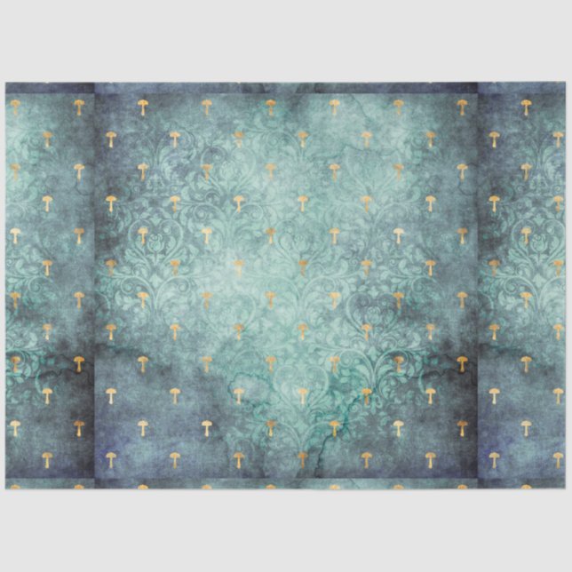 Mushroom Ephemera Design Series #11 Tissue Paper (Front)