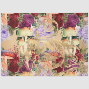 Mushroom Ephemera Design Series #3 Tissue Paper