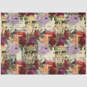 Mushroom Ephemera Design Series #4 Tissue Paper