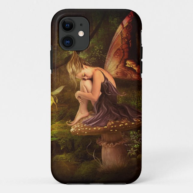 mushroom fairy Case-Mate iPhone case (Back)