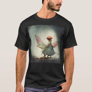 Mushroom Fairy Fairycore Grunge Aesthetic Core Cot T-Shirt