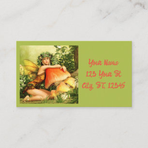 Mushroom fairy Thunder_Cove  Business Card
