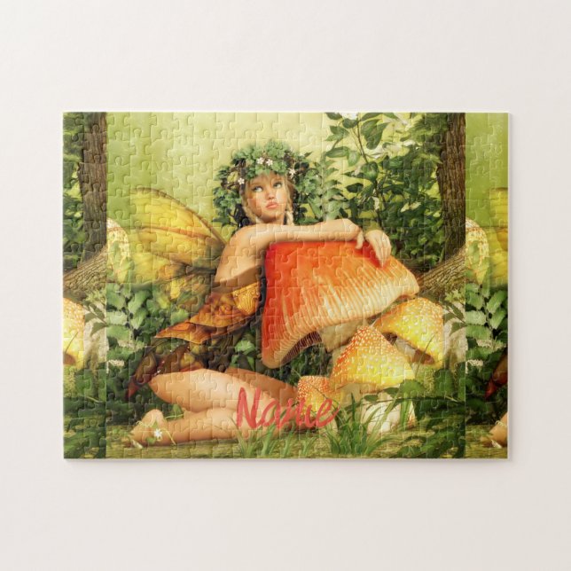 Mushroom fairy Thunder_Cove Jigsaw Puzzle (Horizontal)