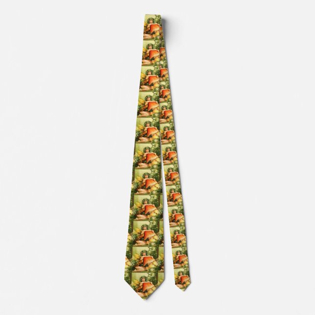 Mushroom fairy Thunder_Cove Tie (Front)