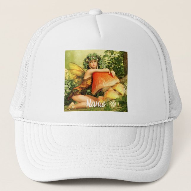 Mushroom fairy Thunder_Cove Trucker Hat (Front)
