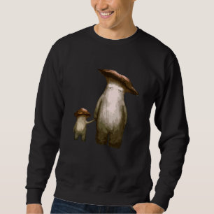 Mushroom Family Mycology Fungi Foraging Mushroom W Sweatshirt