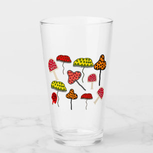 Mushroom Fest Glass Tumbler