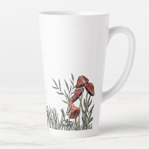 Mushroom Field Latte Mug