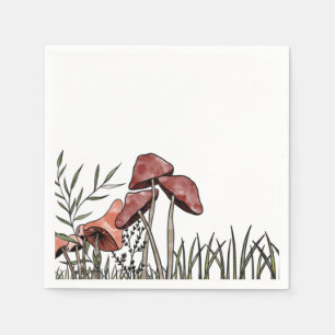 Mushroom Field Napkin