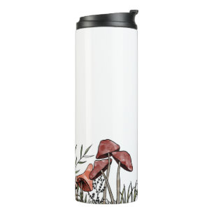 Mushroom Field  Thermal Tumbler