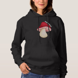 Mushroom forager woodland mushrooms forest foragin hoodie