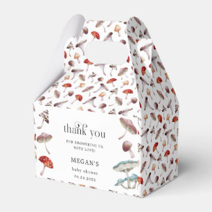Mushroom Forest Baby Shower Favour Box