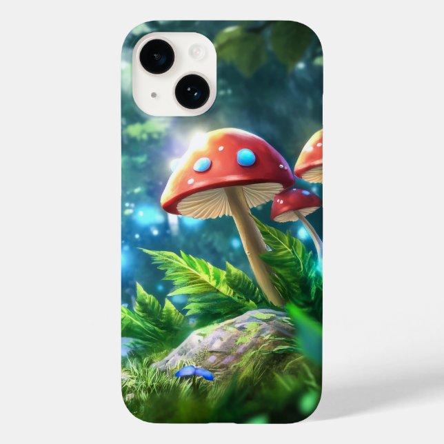 Mushroom Forest Case-Mate iPhone Case (Back)