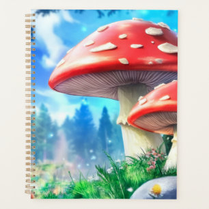Mushroom Forest Fantasy Art Planner