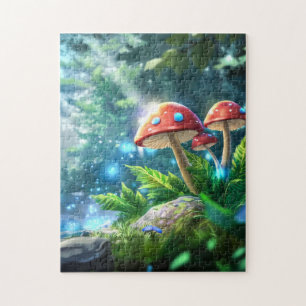 Mushroom Forest Jigsaw Puzzle